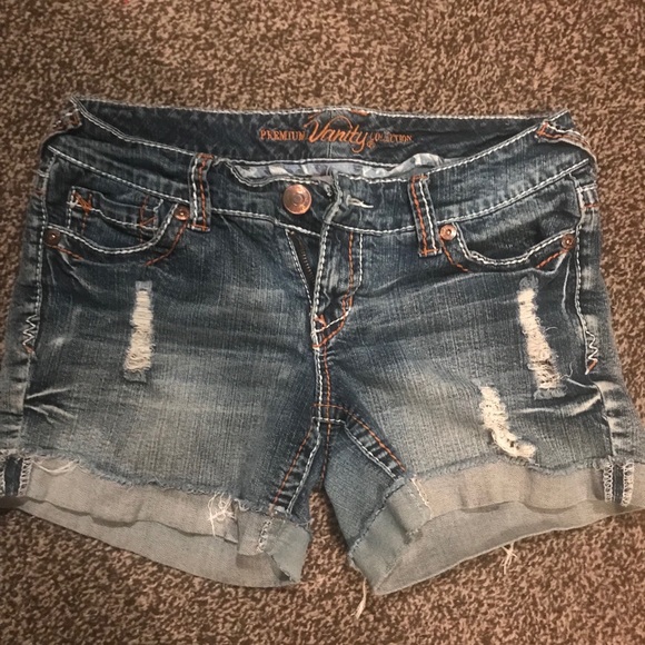 Vanity Pants - Vanity jean shorts